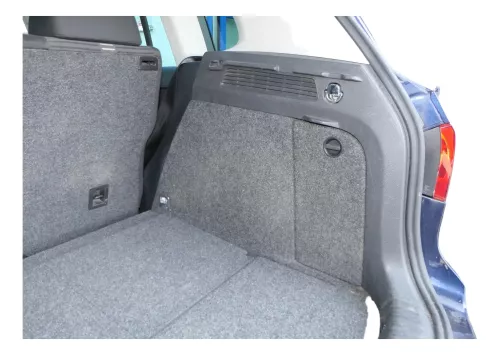 VW Tiguan 5N Abdeckung Verkleidung Kofferraum schwarz hinten rechts 5N0867428N