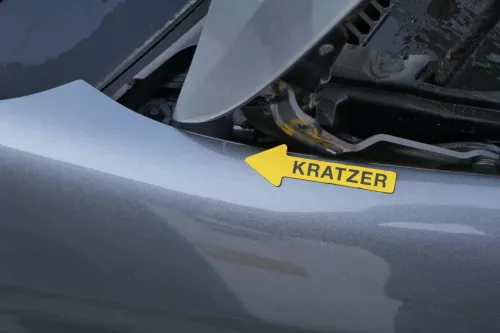 VW Golf 6 Variant Kombi AJ5 Kotflügel vorne rechts grau LD7X (201375)