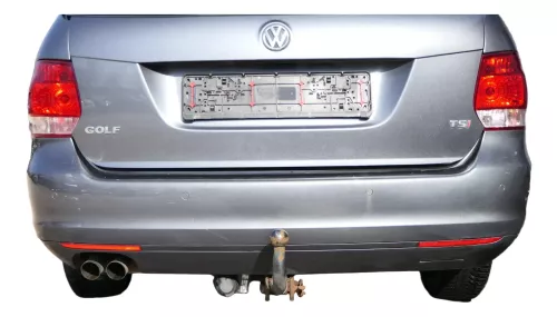 VW Golf 5 + 6 Kombi Avant Stoßstange hinten Heckstoßstange grau LD7X Spoiler PDC