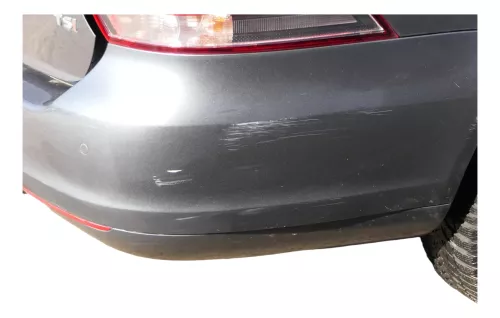 VW Golf 5 + 6 Kombi Avant Stoßstange hinten Heckstoßstange grau LD7X Spoiler PDC (201384)