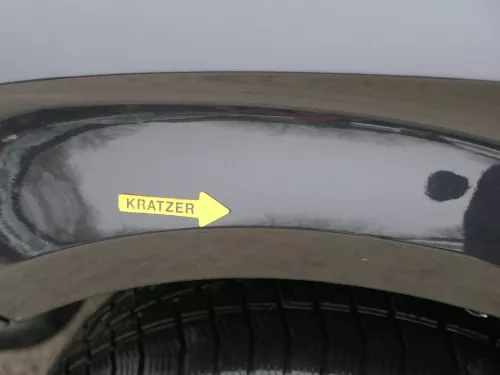 Seat Leon 1P Kotflügel vorne links schwarz LC9Z metallic (201429)