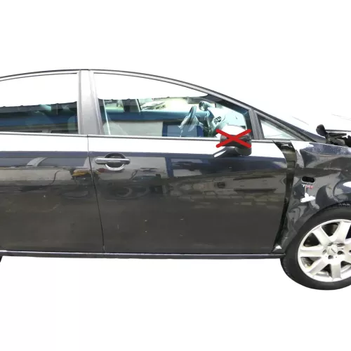 Seat Leon 1P Tür vorne rechts Beifahrertür schwarz LC9Z metallic ohne Anbauteile