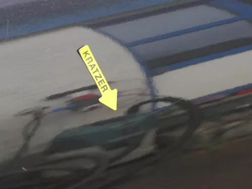 Seat Leon 1P Tür hinten rechts schwarz LC9Z metallic - ohne Anbauteile (201437)