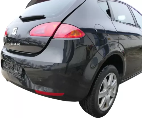 Seat leon 1P Stoßstange Heckstoßstange hinten schwarz LC9Z metallic (201439)