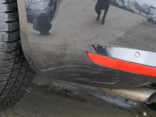 Seat leon 1P Stoßstange Heckstoßstange hinten schwarz LC9Z metallic (201439)