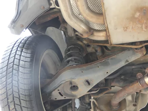 Altea 5P Leon Auspuff Mittelschalldämpfer +Endschall hinten 1,8 BZB 118kw TFSI (201497)