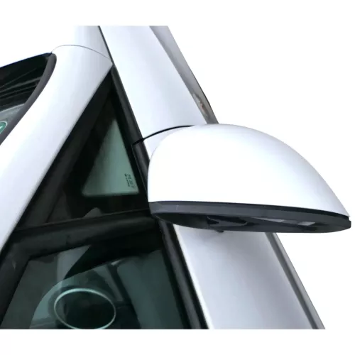 Seat Ibiza 6J elektrischer elektrisch Spiegel Außenspiegel rechts weiß LB9A (201542)