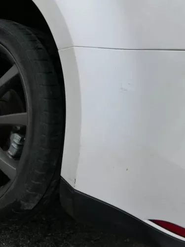 Seat Ibiza 6J Stoßstange Heckstoßstange hinten weiß LB9A 2/3-Türer Spoiler (201548)