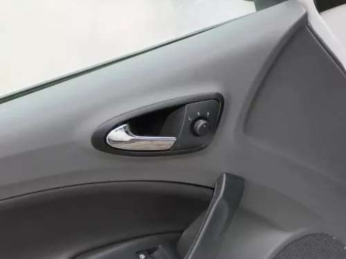 1x Ibiza 6J Türverkleidung Verkleidung Tür vorne links 2/3-Türer grau/schwarz (201556)