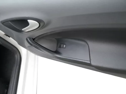 1x Ibiza 6J Türverkleidung Verkleidung Tür vorne rechts 2/3-Türer grau/schwarz (201557)