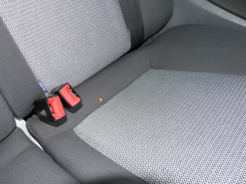 Seat Ibiza 6J Rückbank Lehne Sitz Sitzbank 3-Punkt Sitze -ohne Kopfstütze-grau (201565)