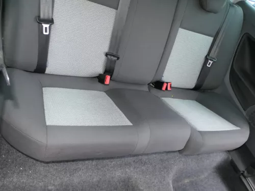 Seat Ibiza 6J Rückbank Lehne Sitz Sitzbank 3-Punkt Sitze -ohne Kopfstütze-grau (201565)