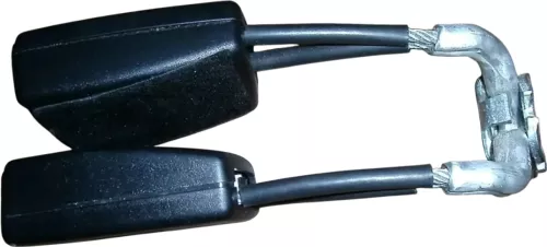 VW Polo 9N3 Seat Ibiza Gurtschloß Schloß Gurt hinten rechts Doppelgurtschloß (201568)