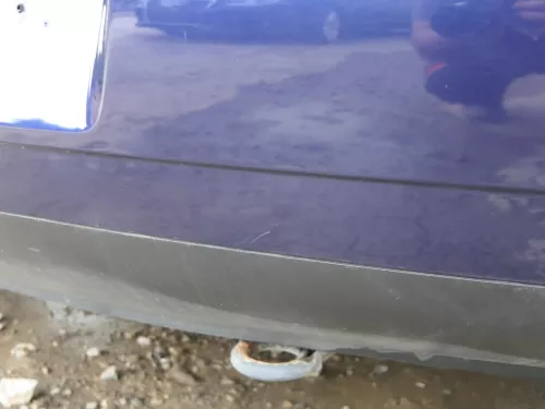 VW Polo 9N 9N3 Stoßstange Heckstoßstange hinten schwarz LC9Z (202013)