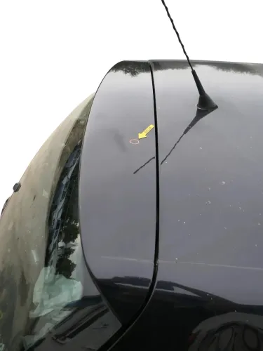 VW Golf 5 V Heckklappe hinten Kofferraumklappe mit Scheibe schwarz LC9Z (202132)