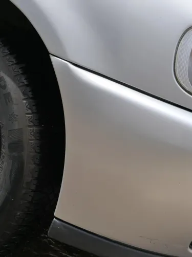 Polo 6N Stoßstange vorne breite Styling XXL Frontstoßstange silber LB7Z +Gitter (202311)