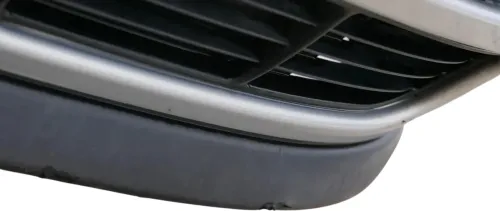 Polo 6N Stoßstange vorne breite Styling XXL Frontstoßstange silber LB7Z +Gitter (202311)