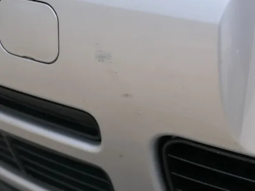 Polo 6N Stoßstange vorne breite Styling XXL Frontstoßstange silber LB7Z +Gitter (202311)