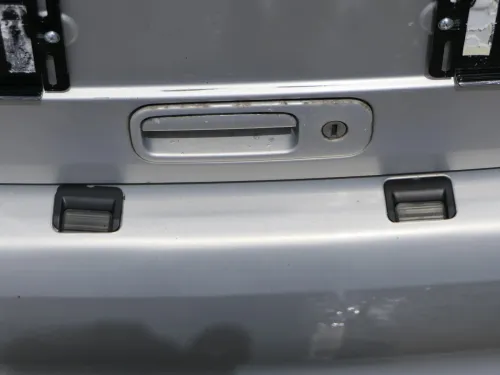 VW Polo 6N Stoßstange hinten breite Styling XXL Heckstoßstange silber LB7Z (202314)