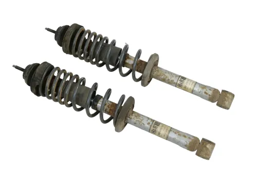 2x Polo 6N2 6N Federbein H&R 29420 HA Federn Stoßdämpfer hinten Sport Tuning