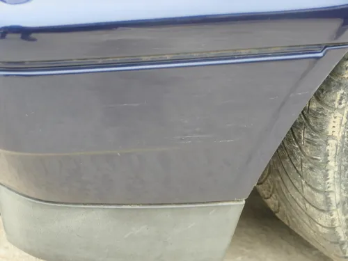 VW Golf 3 1H 1E Cabrio Stoßstange hinten Heckstoßstange blau LC5U Limousine (202452)