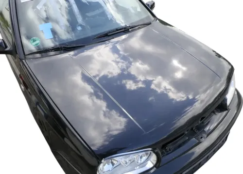 VW Golf 4 Cabrio 1E Motorhaube Haube Klappe vorne schwarz LC9Z (202494)