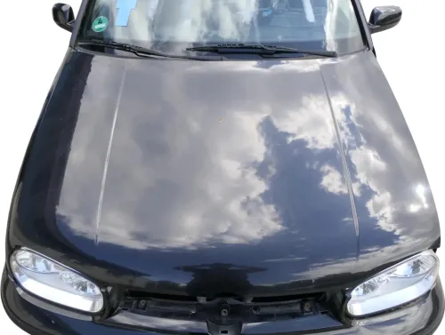 VW Golf 4 Cabrio 1E Motorhaube Haube Klappe vorne schwarz LC9Z