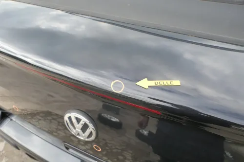 Golf 4 1E Cabrio Heckklappe Kofferraumklappe hinten Klappe blau LC5U ohneAnbaute (202501)