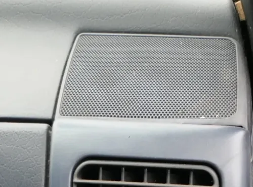 2x Golf 3 1E 4 1H Cabrio ABDECKUNG für Lautsprecher vorne rechts / links Gitter