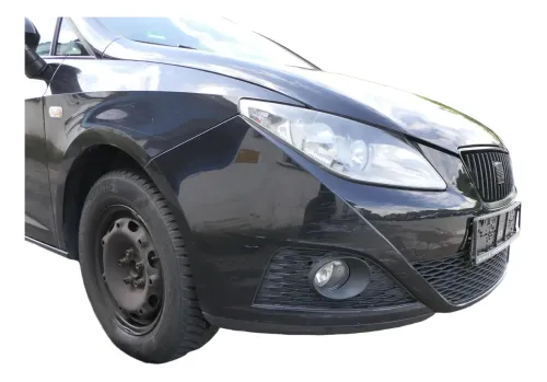 Seat Ibiza 6J Stoßstange Frontstoßstange vorne schwarz LC9Z Spoiler Stoßfänger (202598)
