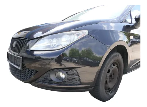 Seat Ibiza 6J Stoßstange Frontstoßstange vorne schwarz LC9Z Spoiler Stoßfänger (202598)