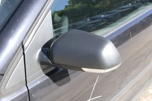 VW Polo 9N 9N3 mechanisch Spiegel Außenspiegel links vorne schwarz  Blinker